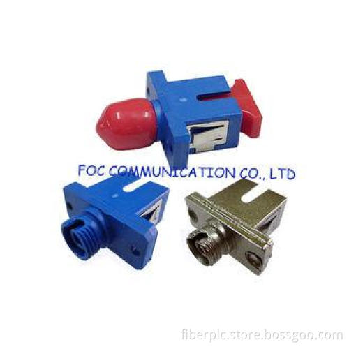 Low Insertion Loss Fiber Optic Adapter SC-FC , SC-ST for FT